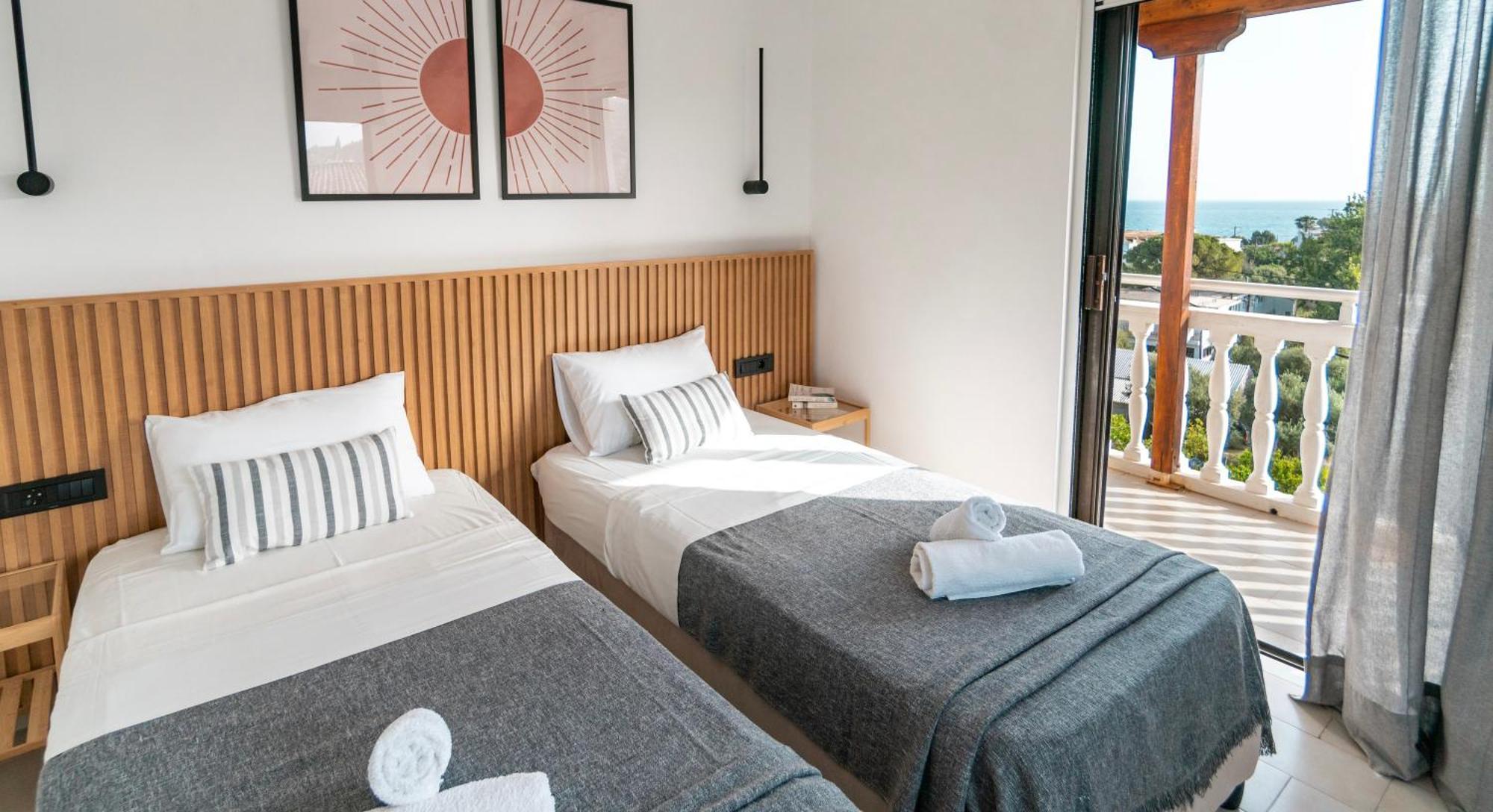 Sea View Studio At Xenios Avlais 阿利卡纳斯 外观 照片